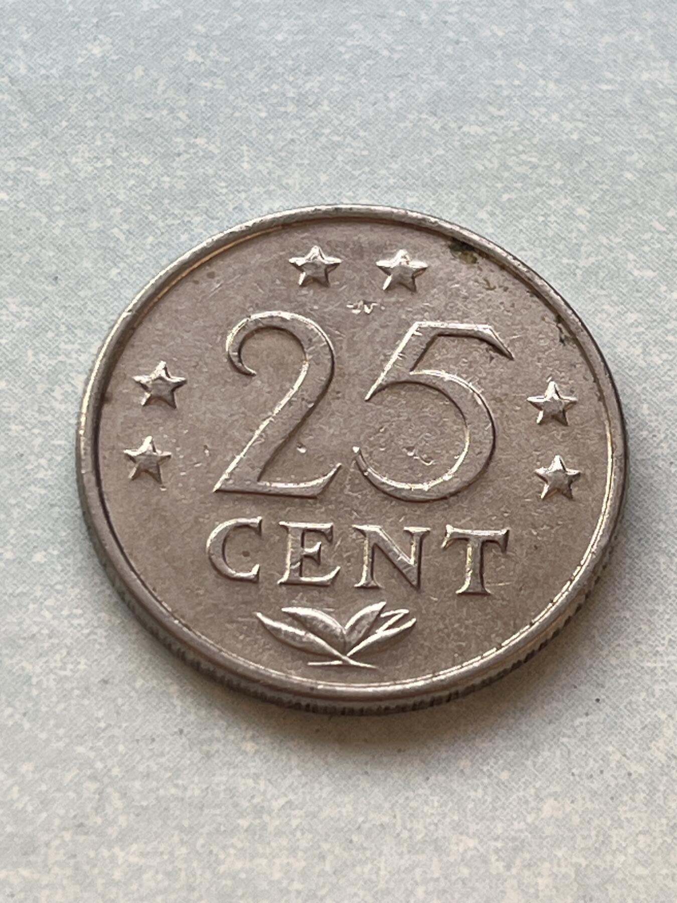 神仙姐姐-中外币专场2 1971年 安的列斯25分