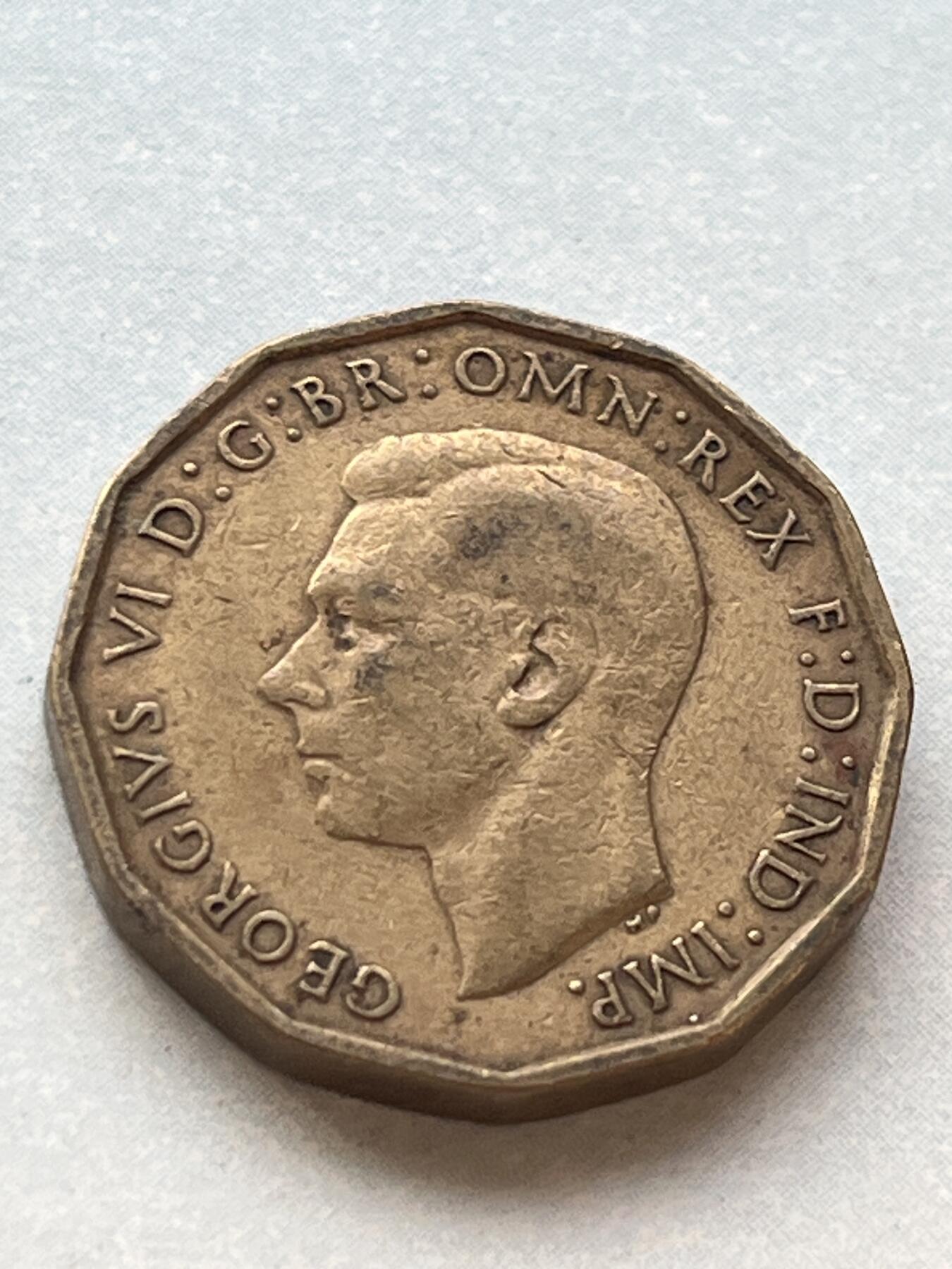 神仙姐姐-中外币专场2 1940年 英国3便士