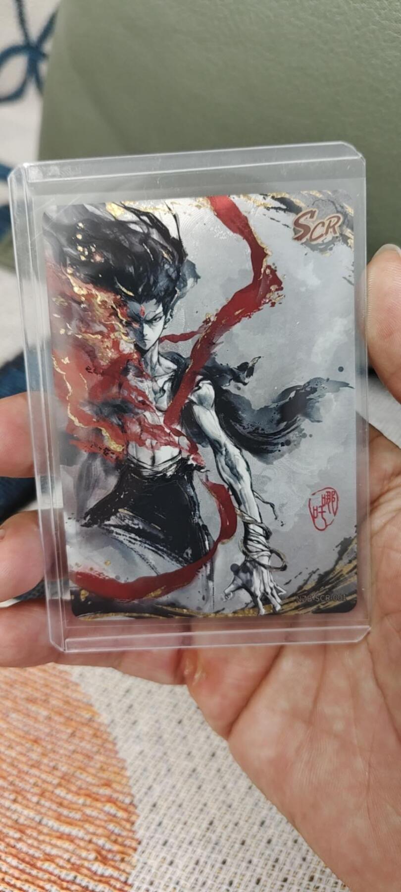 秋原瞳的小店第15期（收各类拍品，私聊拍卖主） 卡游灵焰包2弹scr哪吒