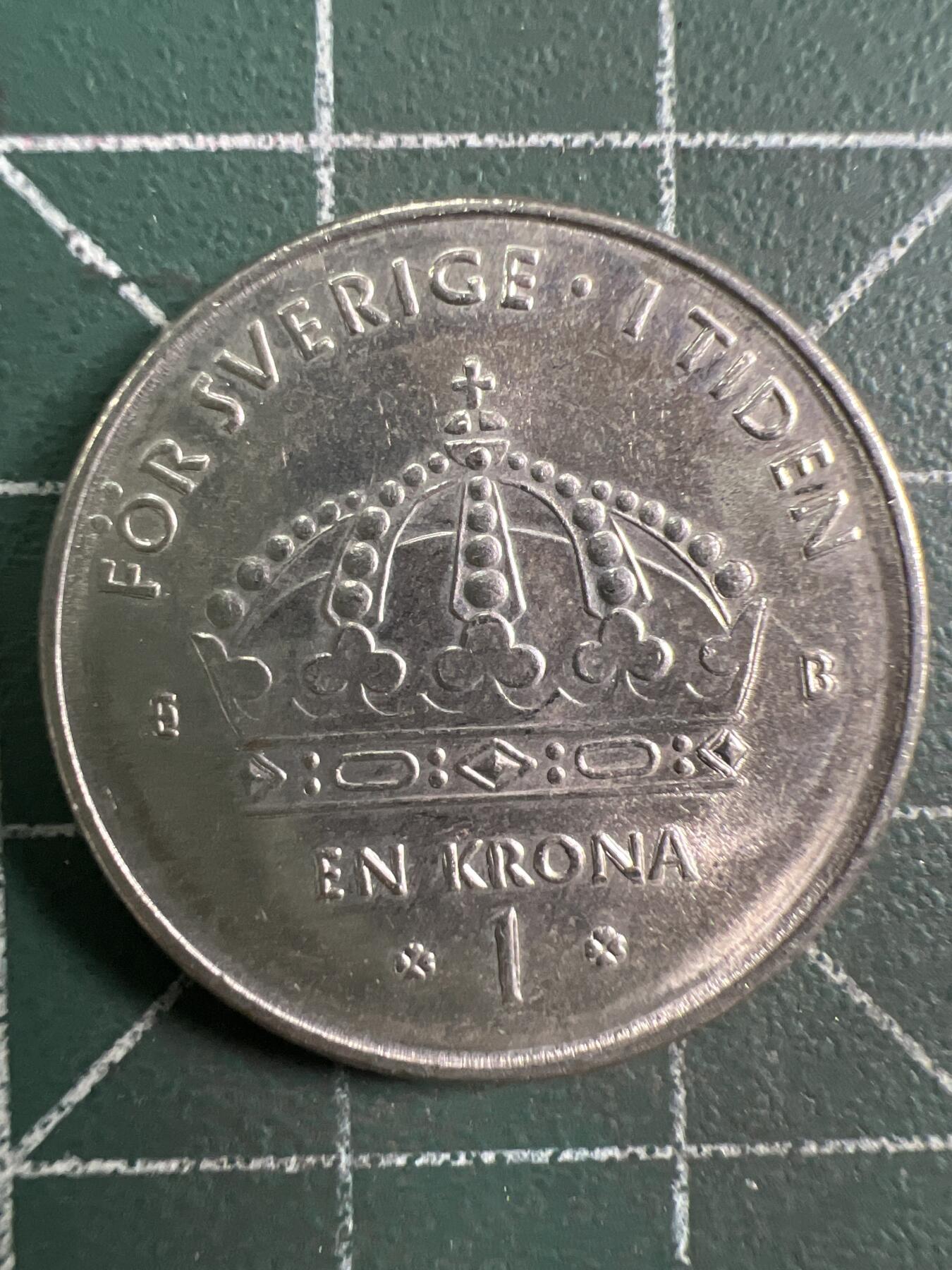 第916期  硬币专场 （无押金，捡漏，全场50包邮，偏远地区除外，接收代拍业务，本店十天发一次货） 瑞典 1 克朗