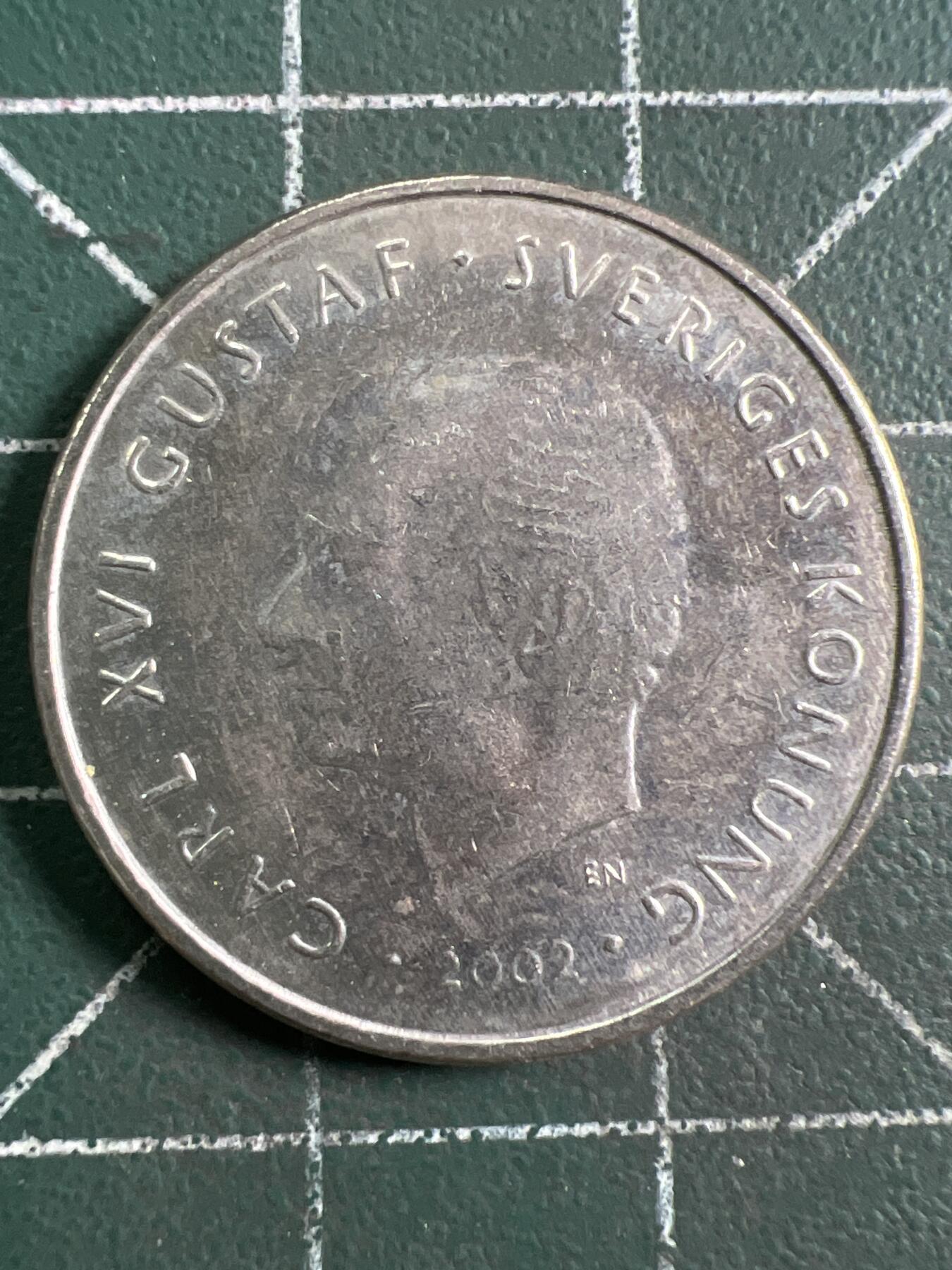 第916期  硬币专场 （无押金，捡漏，全场50包邮，偏远地区除外，接收代拍业务，本店十天发一次货） 瑞典 1 克朗