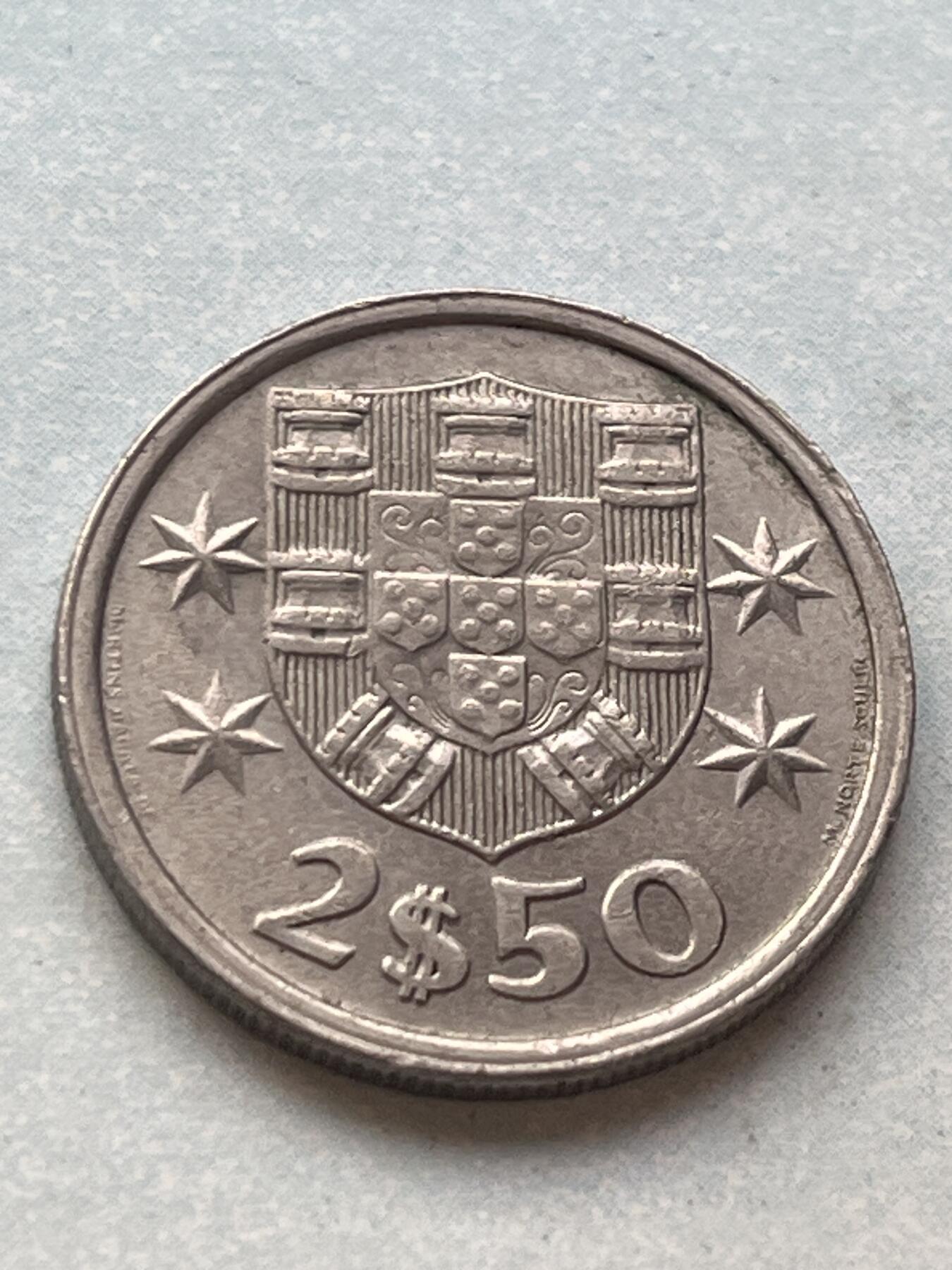 神仙姐姐-中外币专场2 1979年 葡萄牙2.5埃斯库多