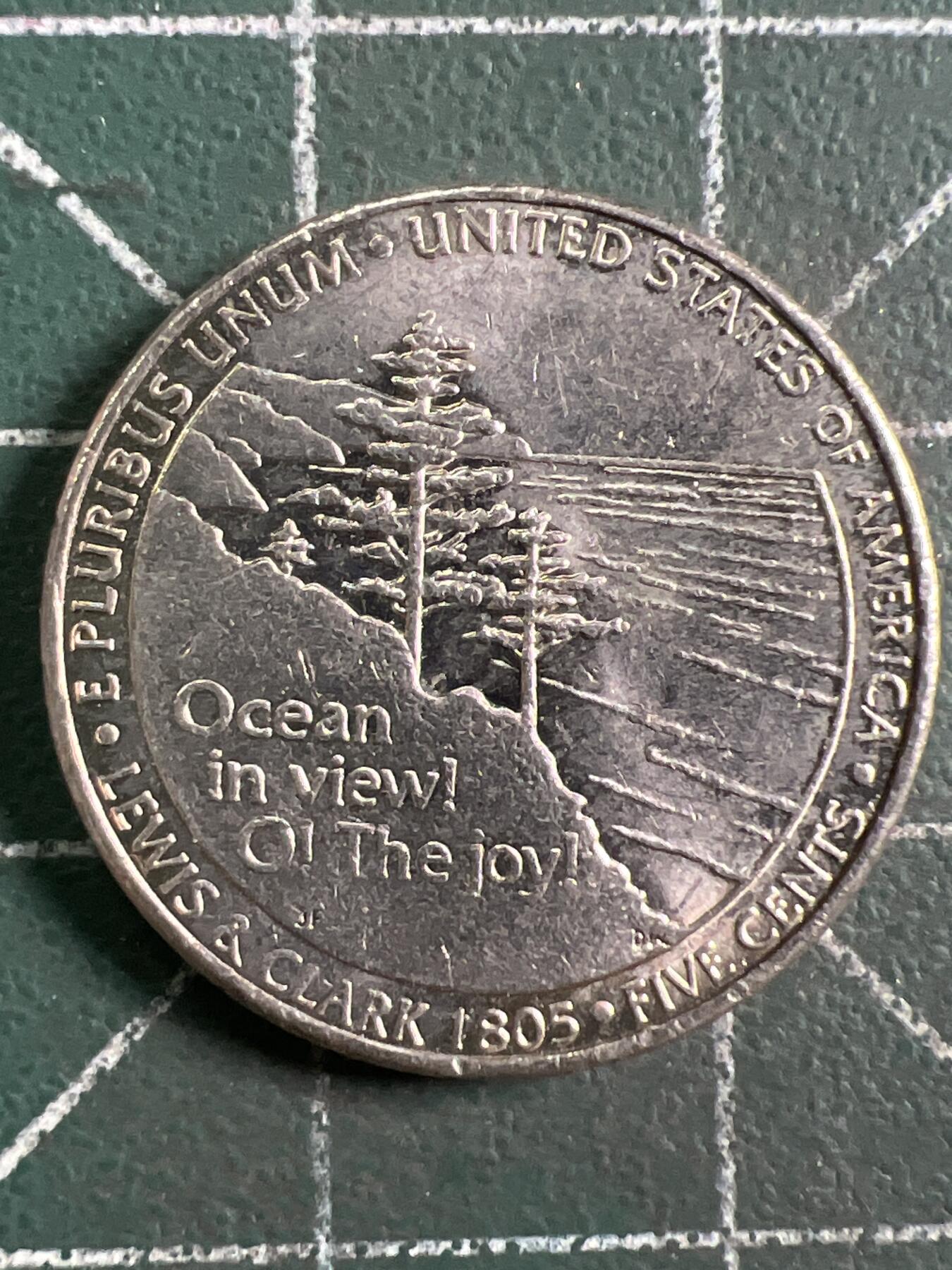 第916期  硬币专场 （无押金，捡漏，全场50包邮，偏远地区除外，接收代拍业务，本店十天发一次货） 五美分 纪念币