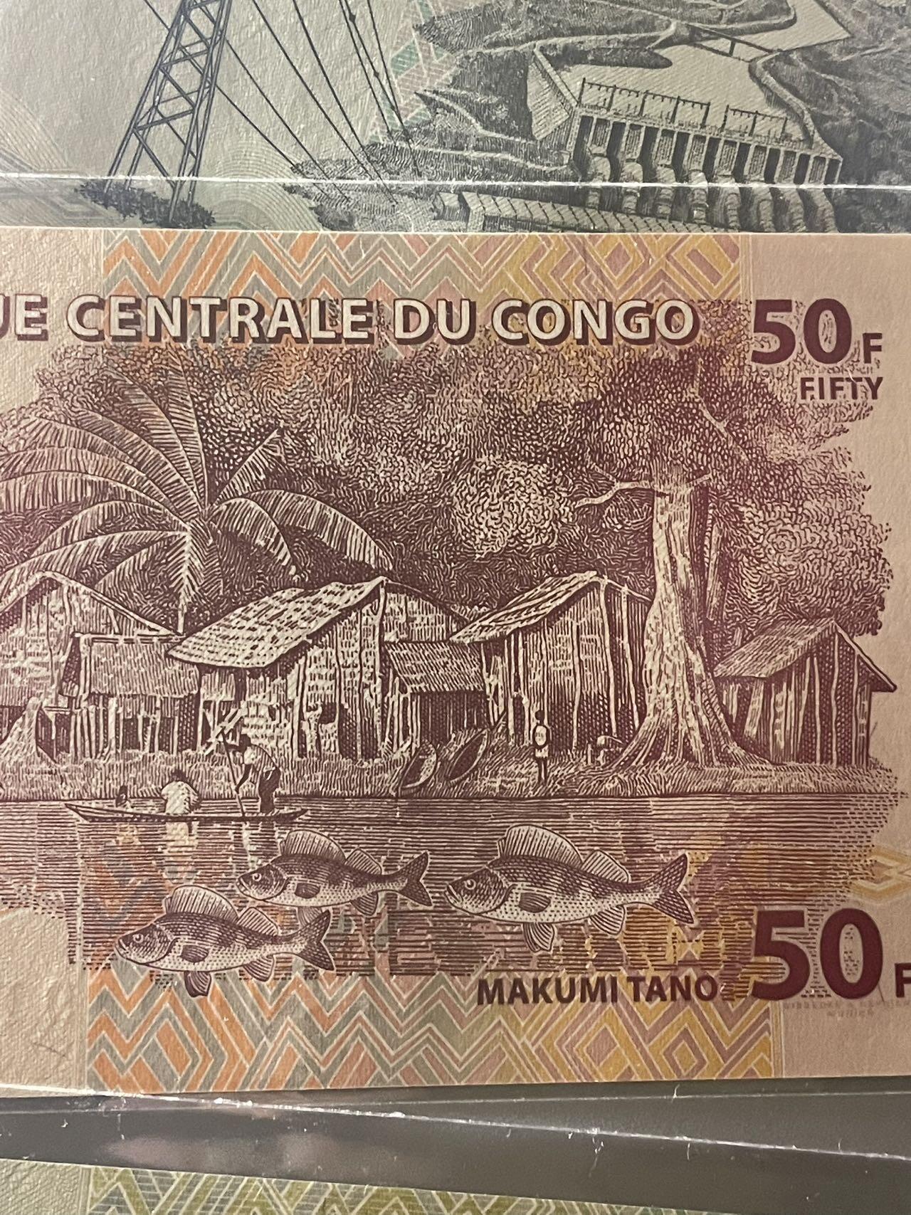 刚果金 4张小全套 UNC