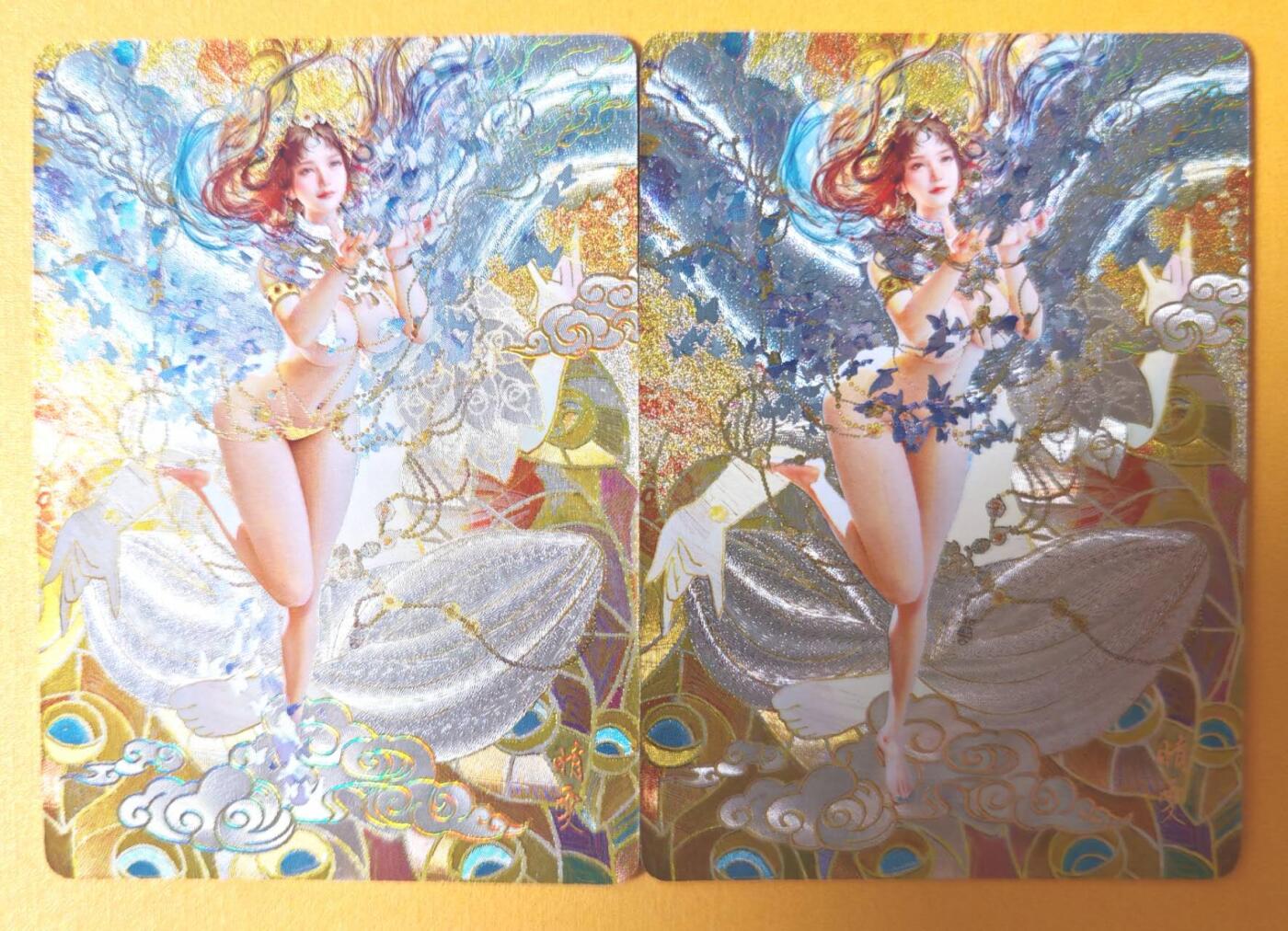 趣卡卡拍No.13期（无佣金免手续费，分享成交有奖） 【冷烫】焱卡文化-刷子妖人间传 SP03晴雯 冷烫折光双服饰2张