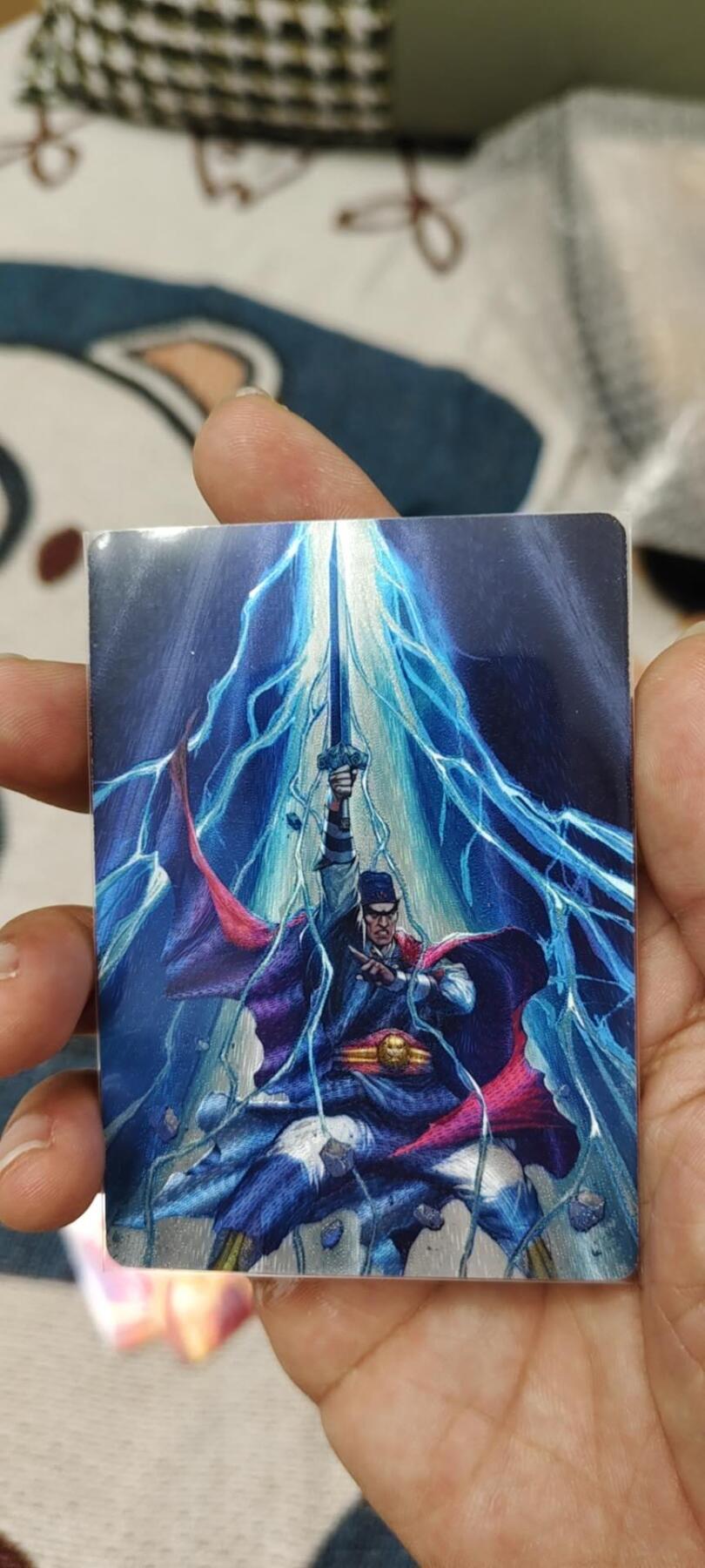 秋原瞳的小店第15期（收各类拍品，私聊拍卖主） 港漫水浒粗闪测试卡5张