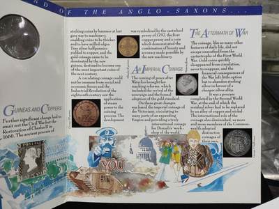 外币收藏 英国旧版旧币制硬币十二进制8枚套，实物拍摄，好品如图，(1965-1967)