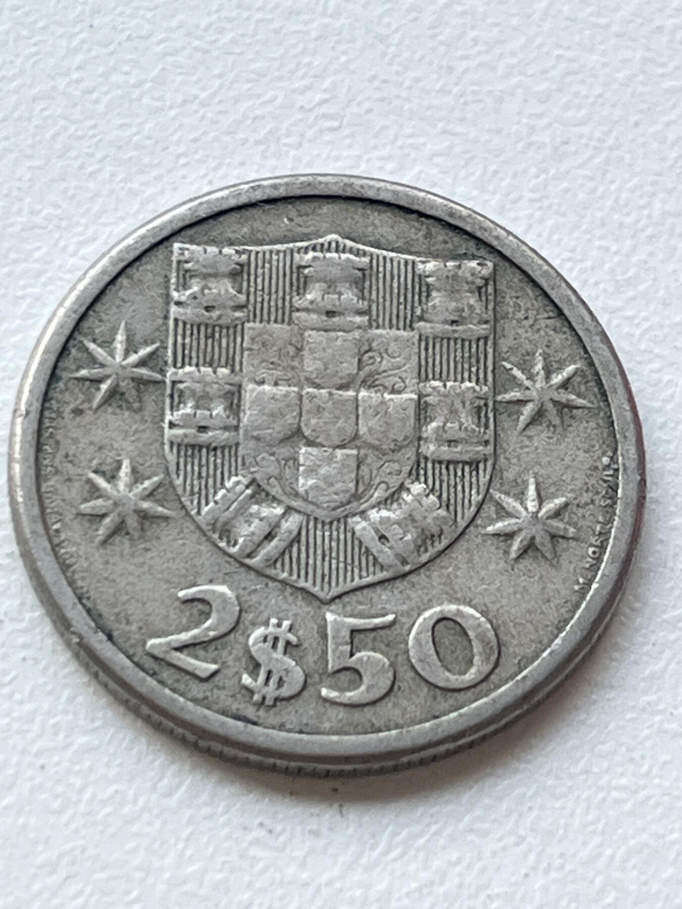 神仙姐姐-中外币专场3 1963年 葡萄牙5埃斯库多