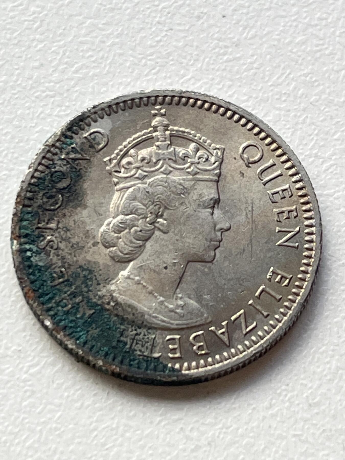神仙姐姐-中外币专场3 1961年 英属海峡10分
