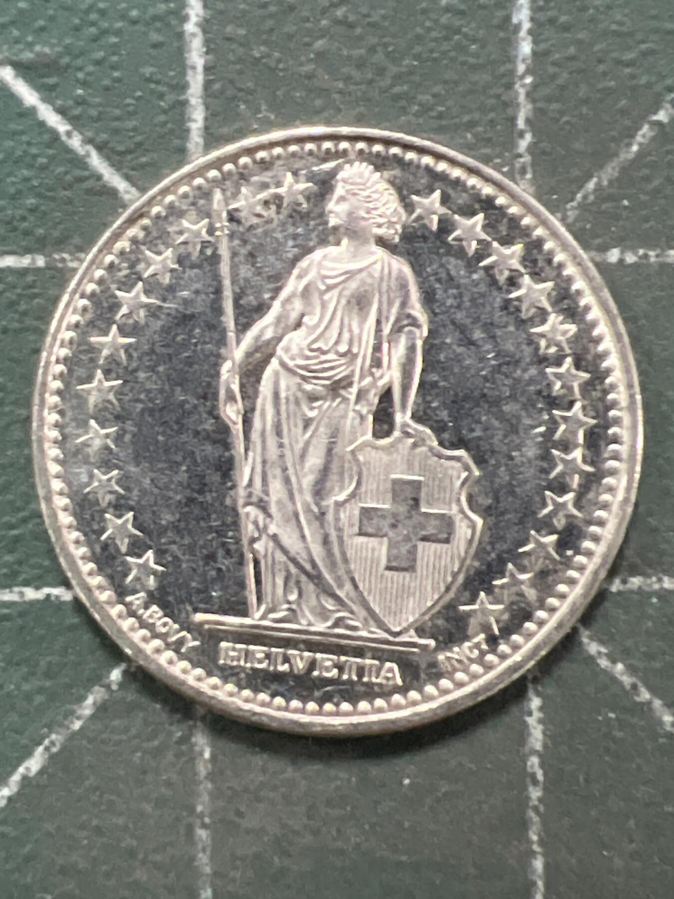 第922期  硬币专场 （无押金，捡漏，全场50包邮，偏远地区除外，接收代拍业务，本店十天发一次货） 瑞士 1/2法郎   2008年