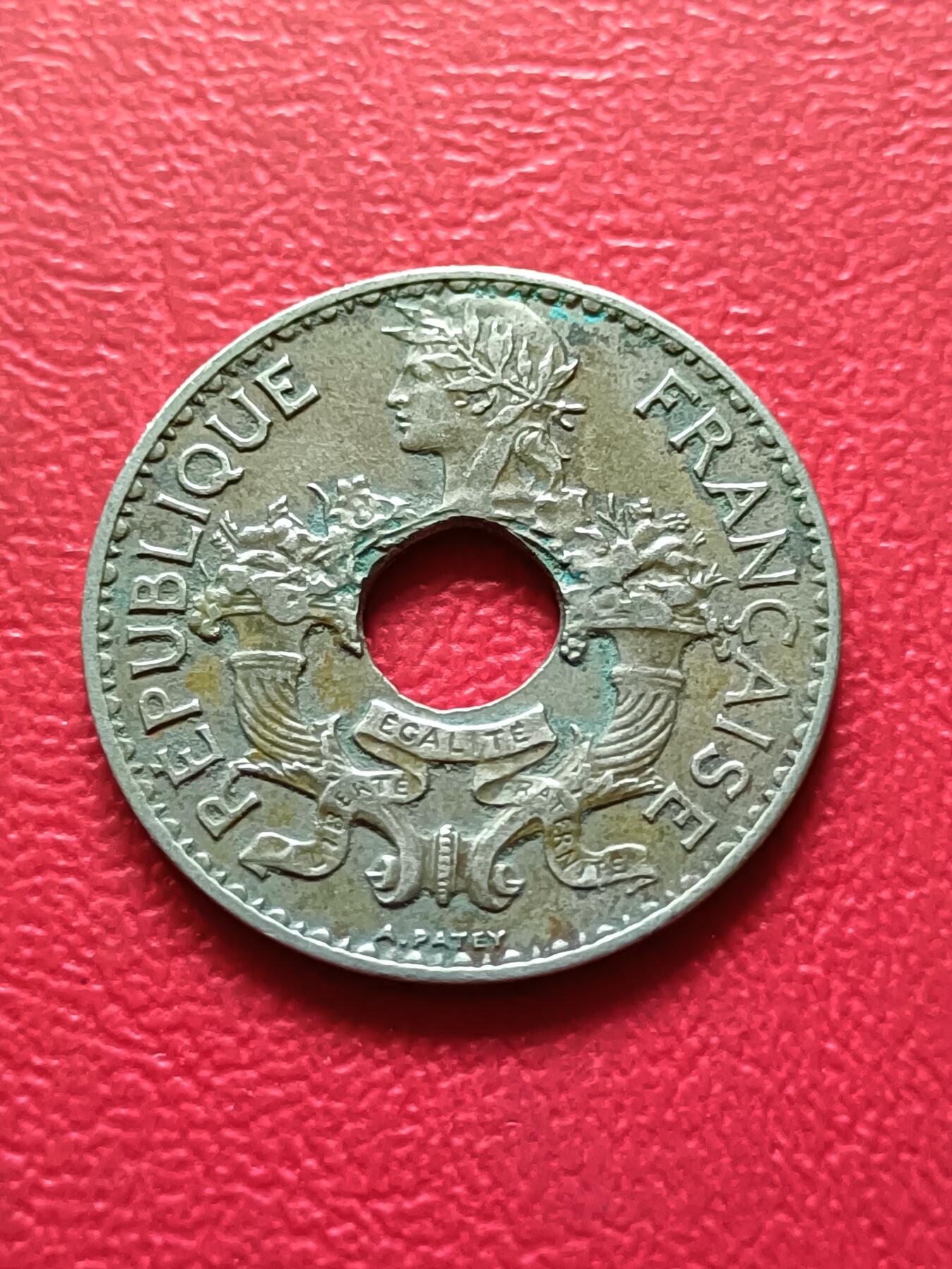 【云涧收藏】第三十五场 法属印支1939年5分