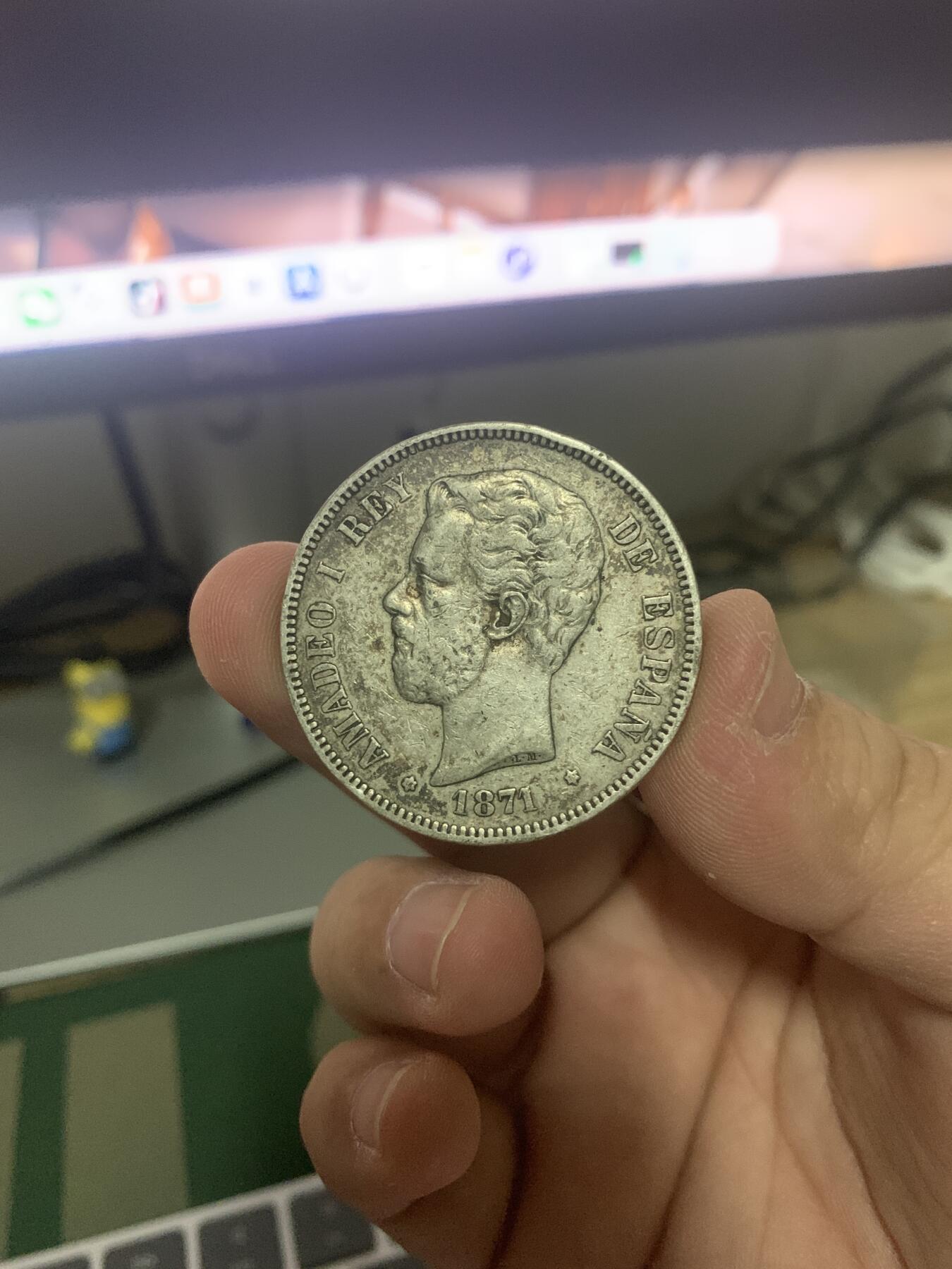 世界钱币拍卖 西班牙双柱