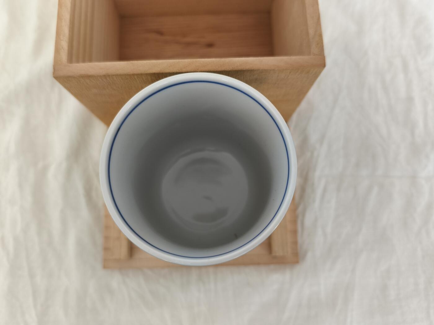 海外回流精选拍卖8.24 原盒全新磨砂杯面九谷烧主人杯一只
