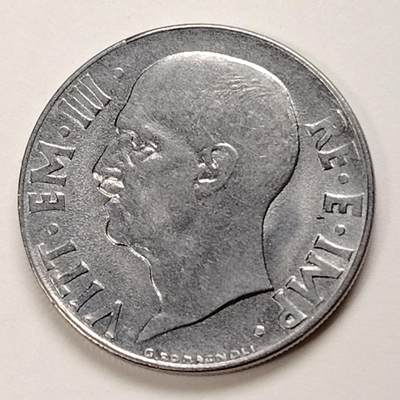 布加迪🐬～世界钱币(上海)🌾第 231 期 /  各国套币和散币 - 意大利🇮🇹 1940年 20分