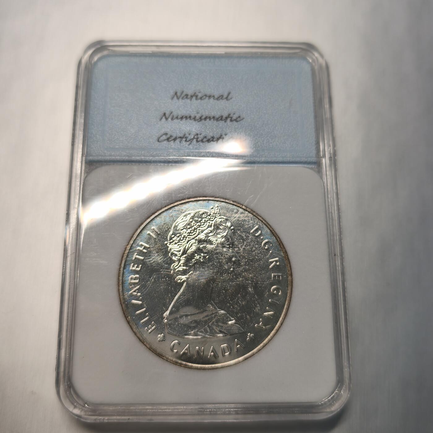 Krab外币市集Vol.12A NNC MS70-PL 加拿大1985年1元银币-国家公园