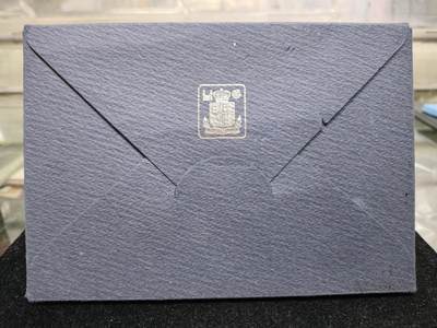 外币收藏 原盒Proof 英国1972年精制套币