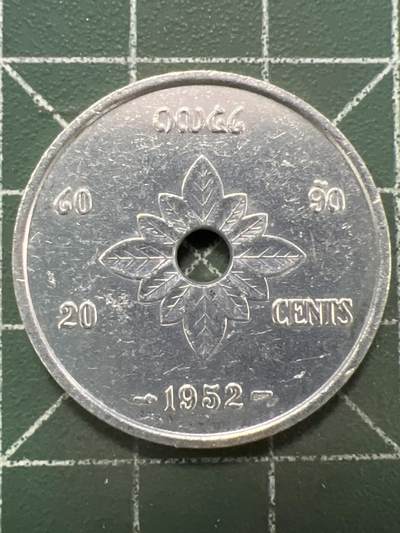 第1066 硬币专场 （无押金，捡漏，全场50包邮，偏远地区除外，接收代拍业务，本店十天发一次货） 老挝20分