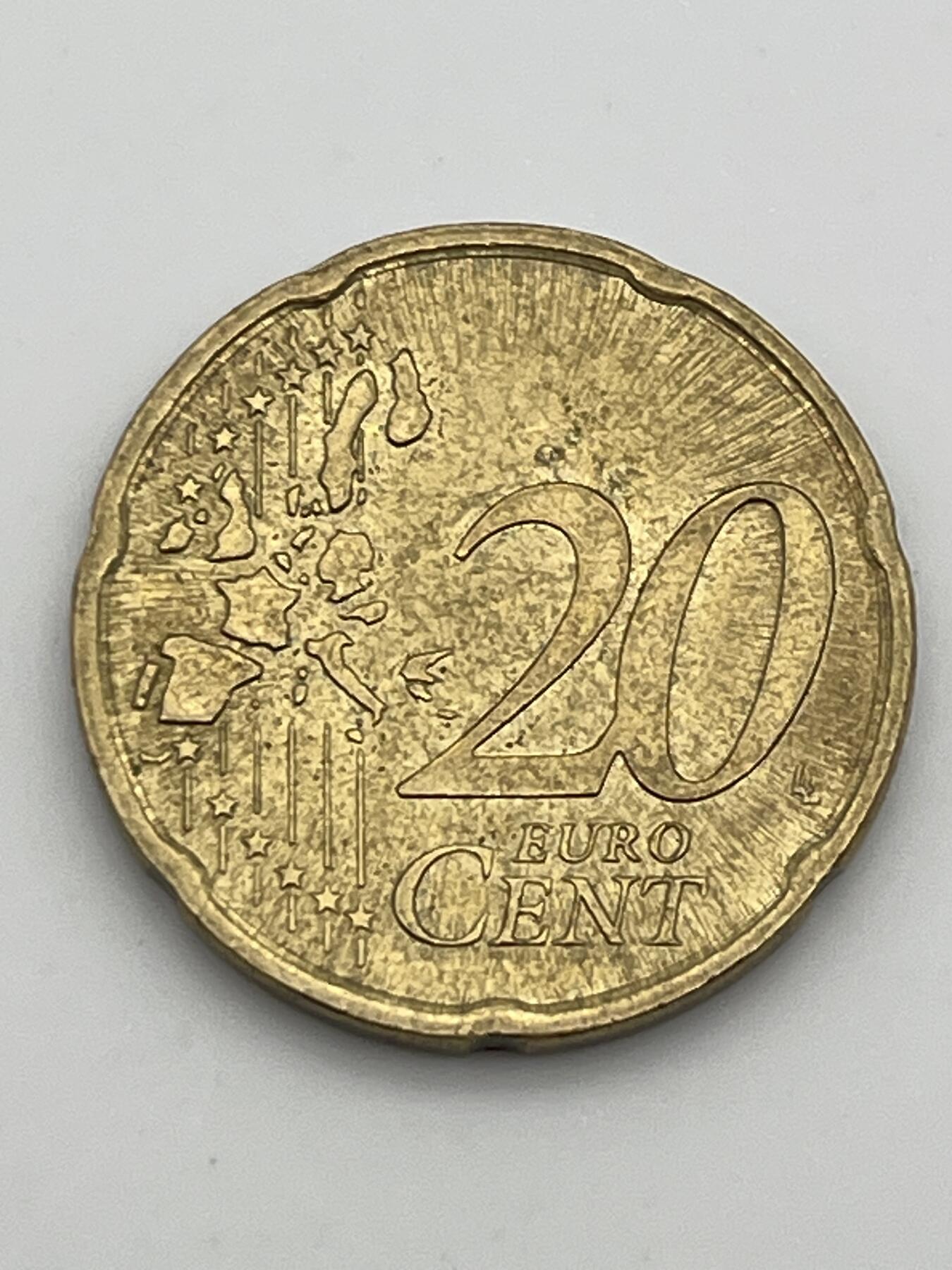 神仙姐姐-中外币专场3 2002年 德国20欧分