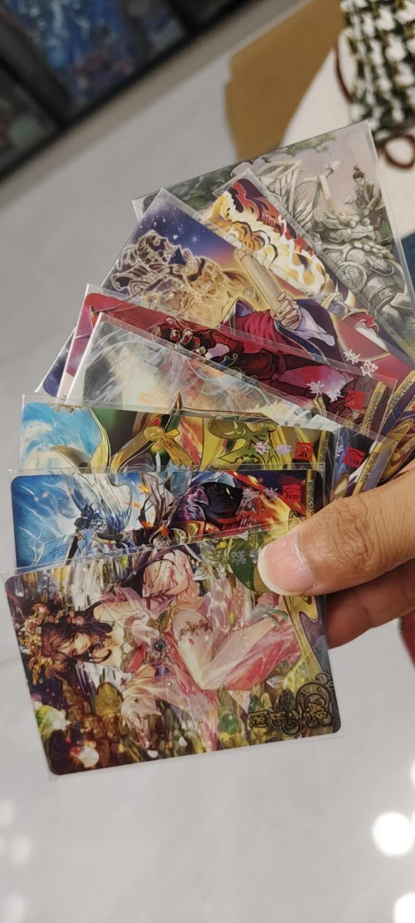 秋原瞳的小店第15期（收各类拍品，私聊拍卖主） 卡游三国一弹流芳传韵8张一套齐