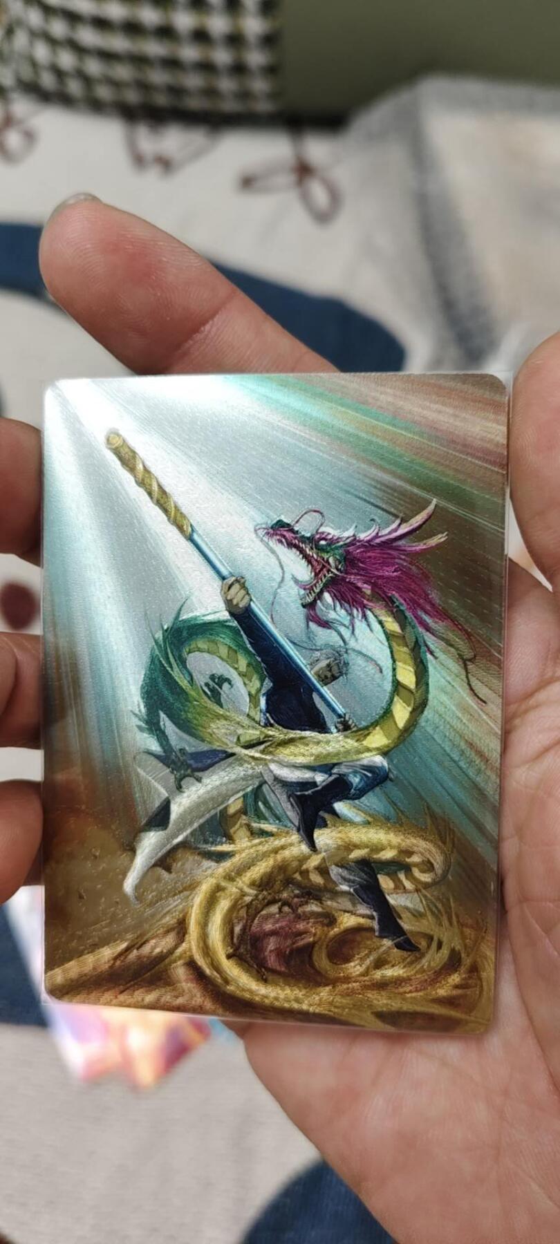 秋原瞳的小店第15期（收各类拍品，私聊拍卖主） 港漫水浒粗闪测试卡5张