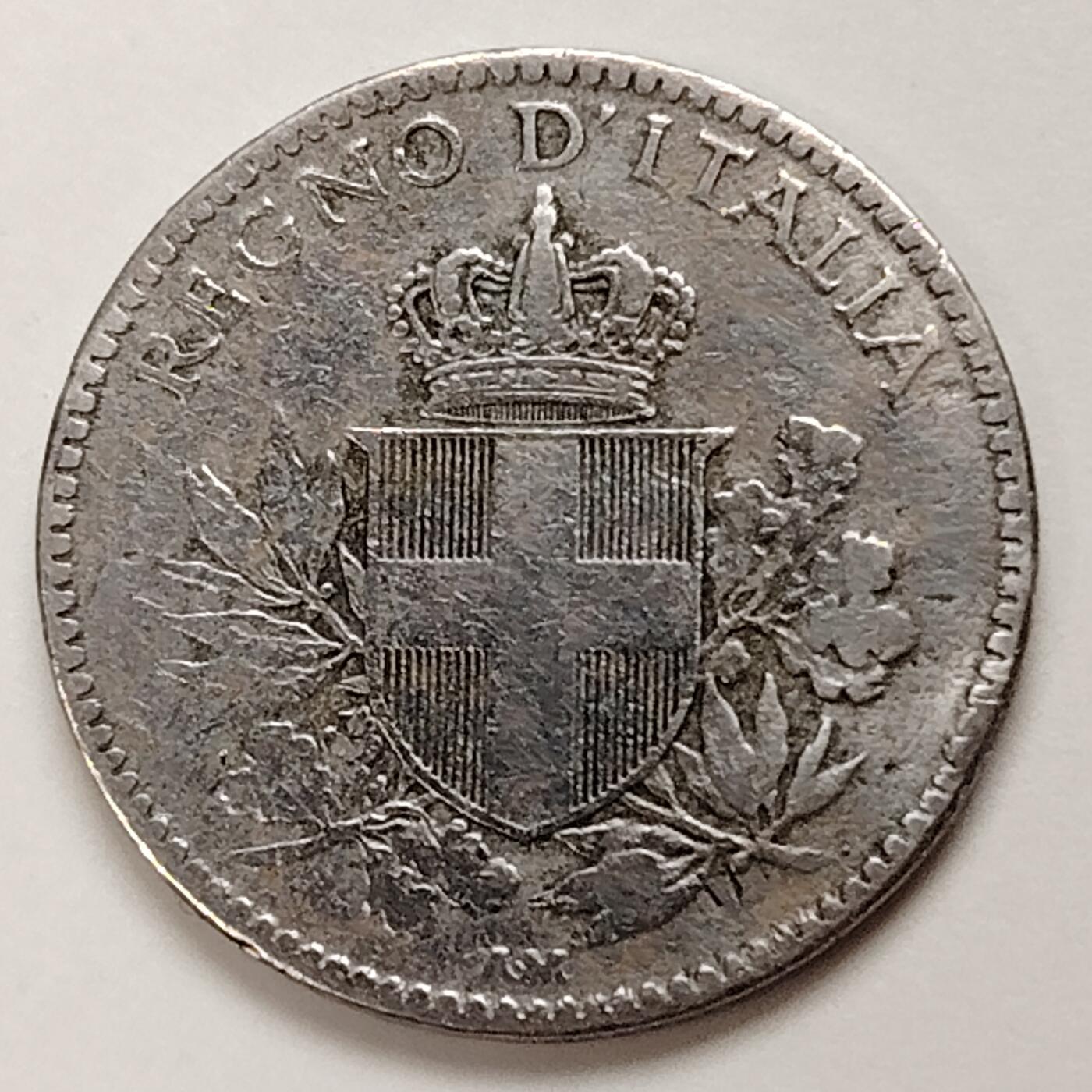 布加迪🐬～世界钱币(上海)🌾第 231 期 /  各国套币和散币 意大利🇮🇹 1919年 20分