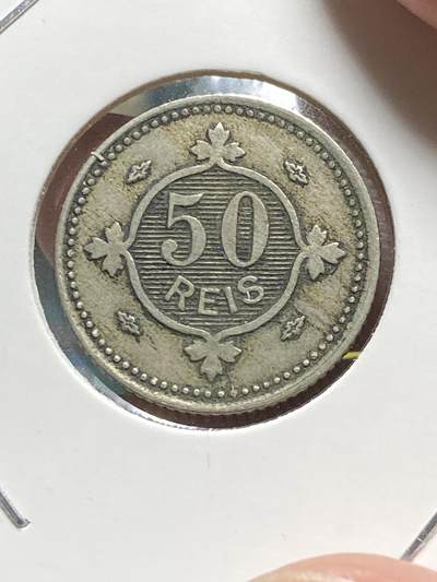 2025年第五十九场(总第八十五场）外国好品散币(免佣金) - 少见好品–葡萄牙王国1900单年份50瑞斯(卡洛斯一世时期)