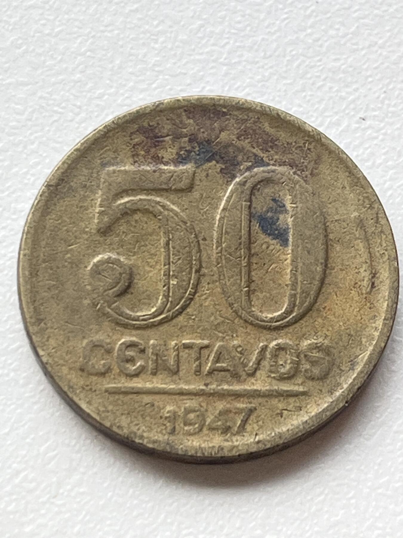 神仙姐姐-中外币专场3 1947年 巴西50分