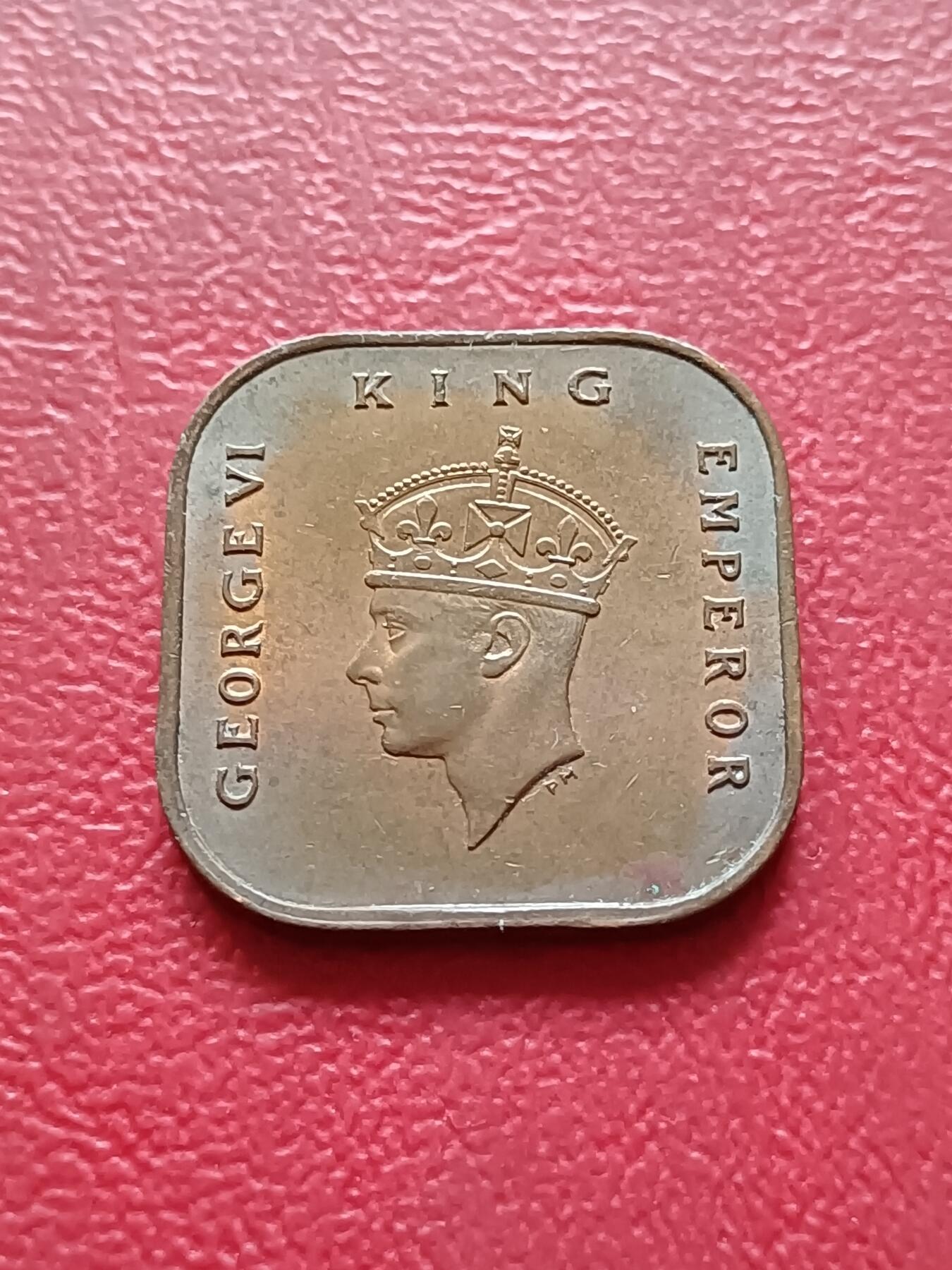 【云涧收藏】第三十五场 英属马来亚乔六1943年1分，好品