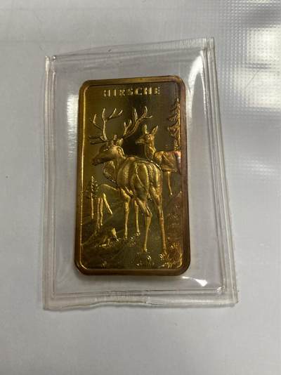 康怡轩钱币【世界各国流通币 纪念章 专场】第436期 - 麋鹿 纪念章 