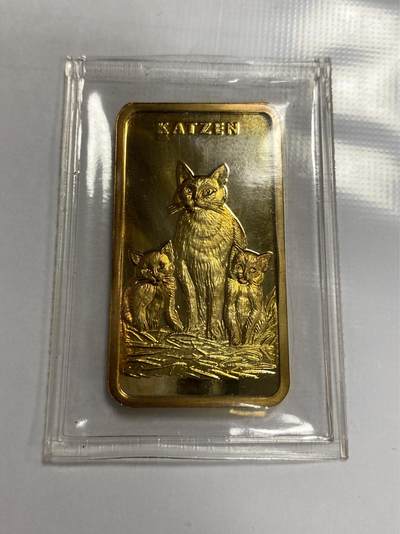 康怡轩钱币【世界各国流通币 纪念章 专场】第436期 - 猫 纪念章