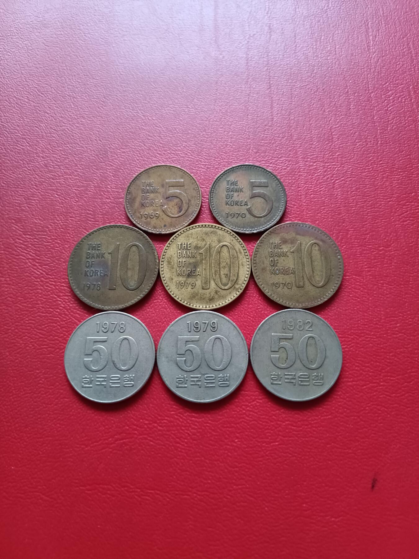 【云涧收藏】第三十五场 韩国8枚