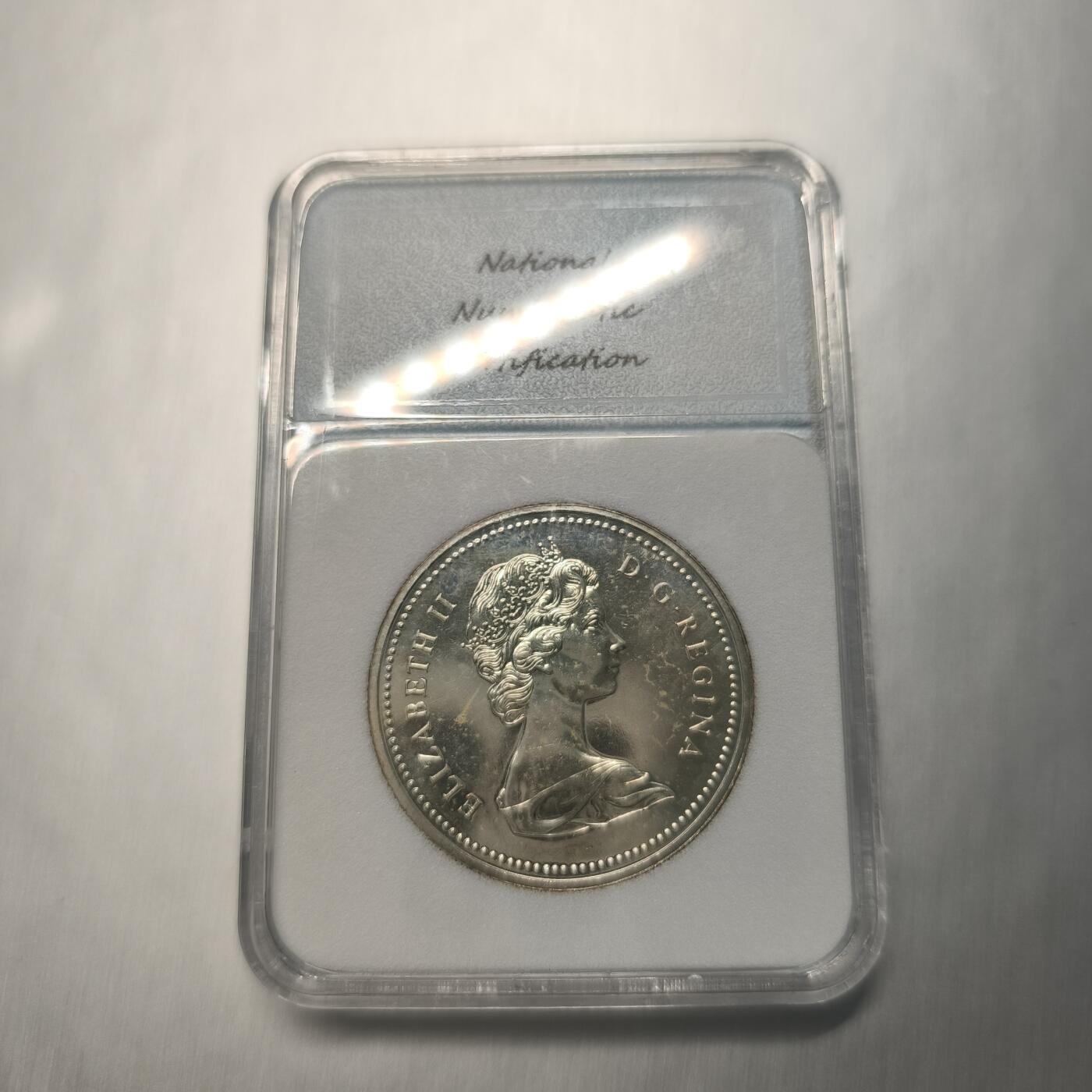 Krab外币市集Vol.12A NNC SP69-PL 加拿大1974年1元银币-温尼伯