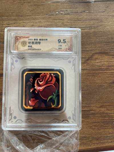 阳大大卡牌超级大甩拍第62期（周五晚上九点截拍，持续收拍品，进群福利早知道） - 2025暴雪 魔兽世界 枯萎凋零 铜框 G800