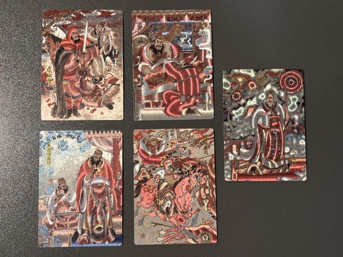 长岛的冒险 小王子精品卡牌拍卖第十一场  昆仑万象 三国群英传 陈岱青 曹操故事5张 粗闪