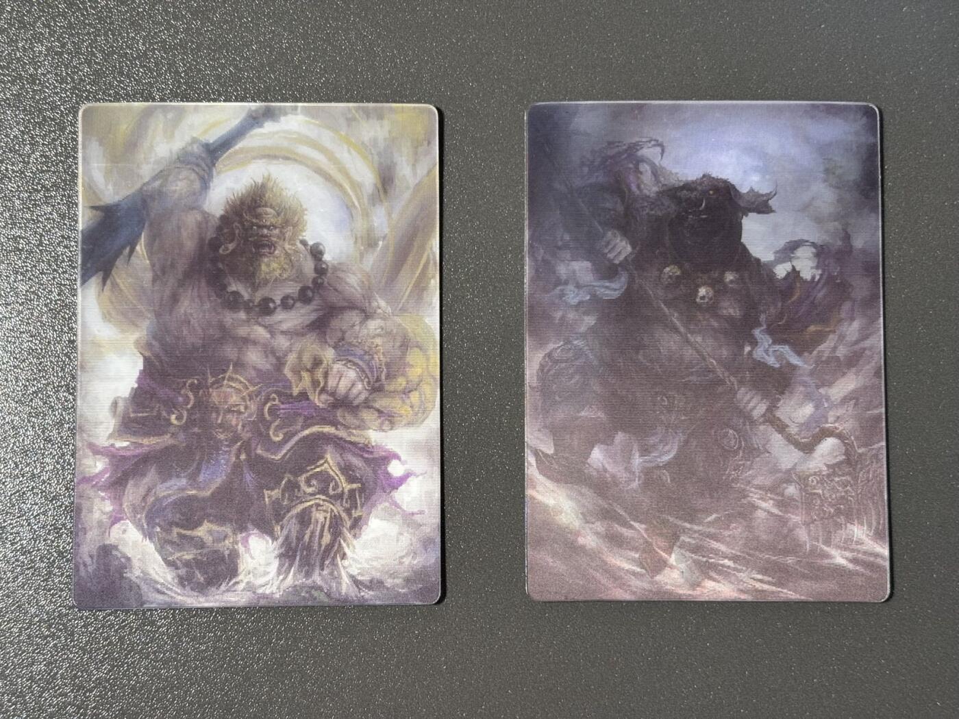 长岛的冒险 小王子精品卡牌拍卖第十一场  妖怪志3d变换卡 黄风怪➕猪八戒