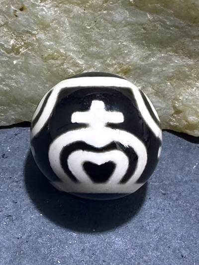 仅此一颗，精品藏传宝瓶天珠一颗， - 仅此一颗，精品藏传宝瓶天珠一颗，