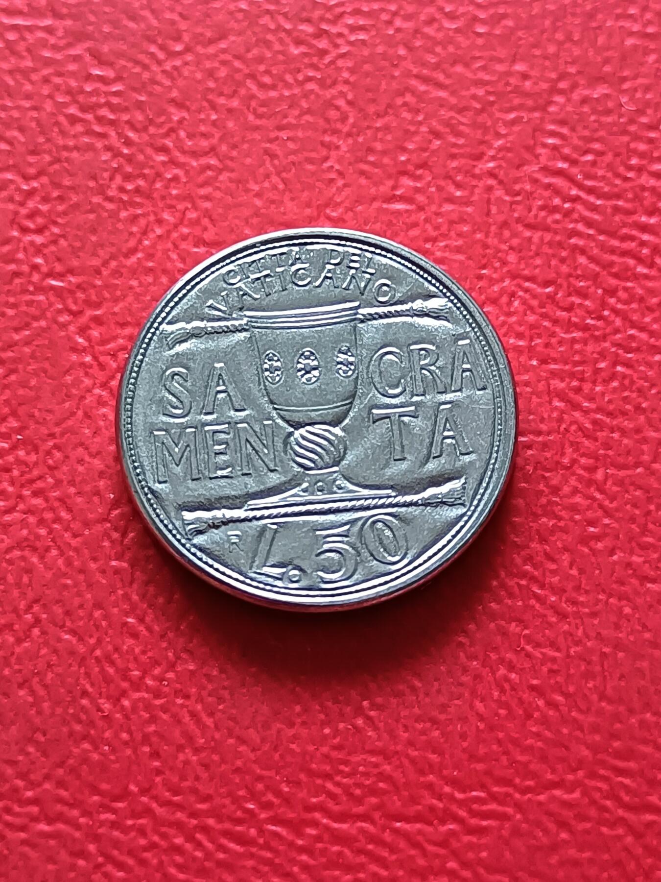【云涧收藏】第三十六场 梵帝冈1993年50里拉，BU