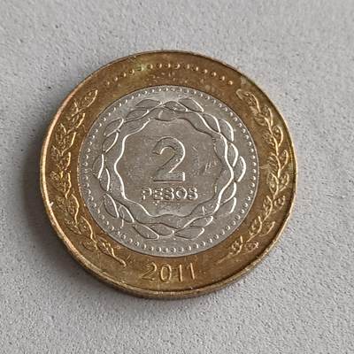 【游宝拍卖】乙巳蛇年45期 周四集拍 - 阿根廷 2比索