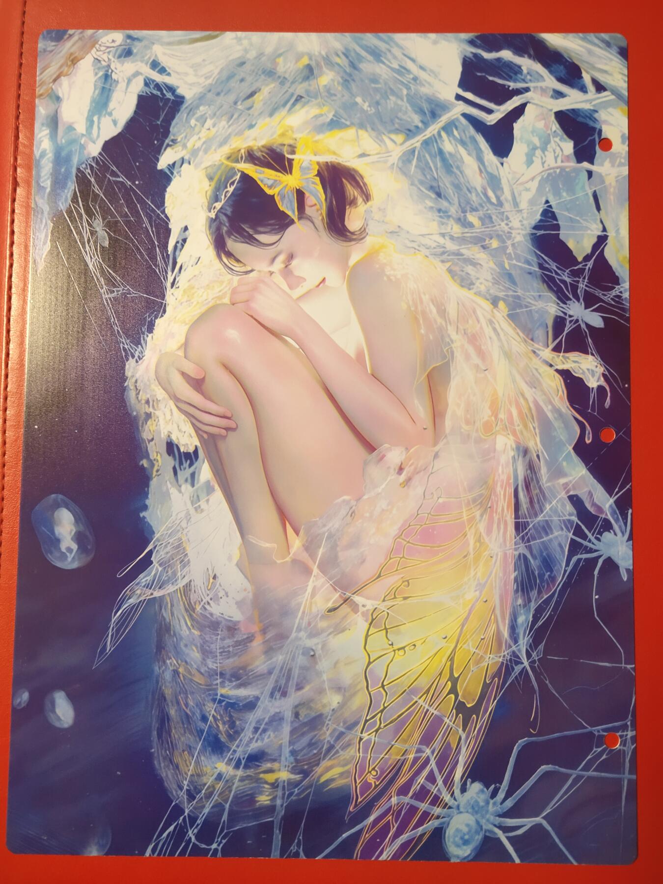清风卡拍第七期(燎原卡牌为主) 妖姬传九宫卡册挡板一张(腰玉奴)