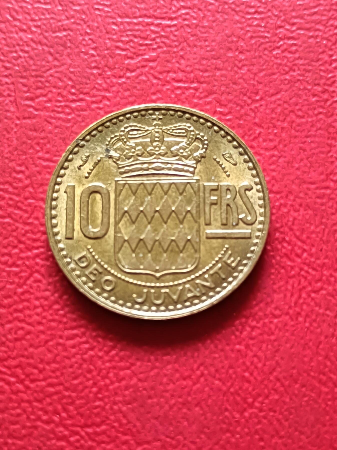 【云涧收藏】第三十六场 摩纳哥1950年10法朗