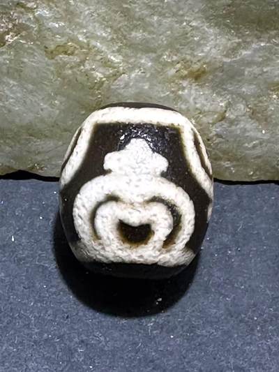 仅此一颗，精品藏传咖色宝瓶天珠一颗，， - 仅此一颗，精品藏传咖色宝瓶天珠一颗，，
