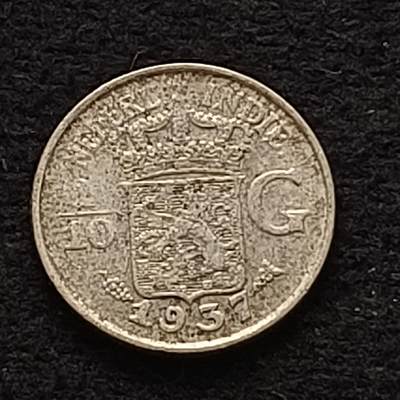 【全场包邮】纯粹捡漏拍435场-持续更新中 - 荷属东印度1937年1/10盾银币
