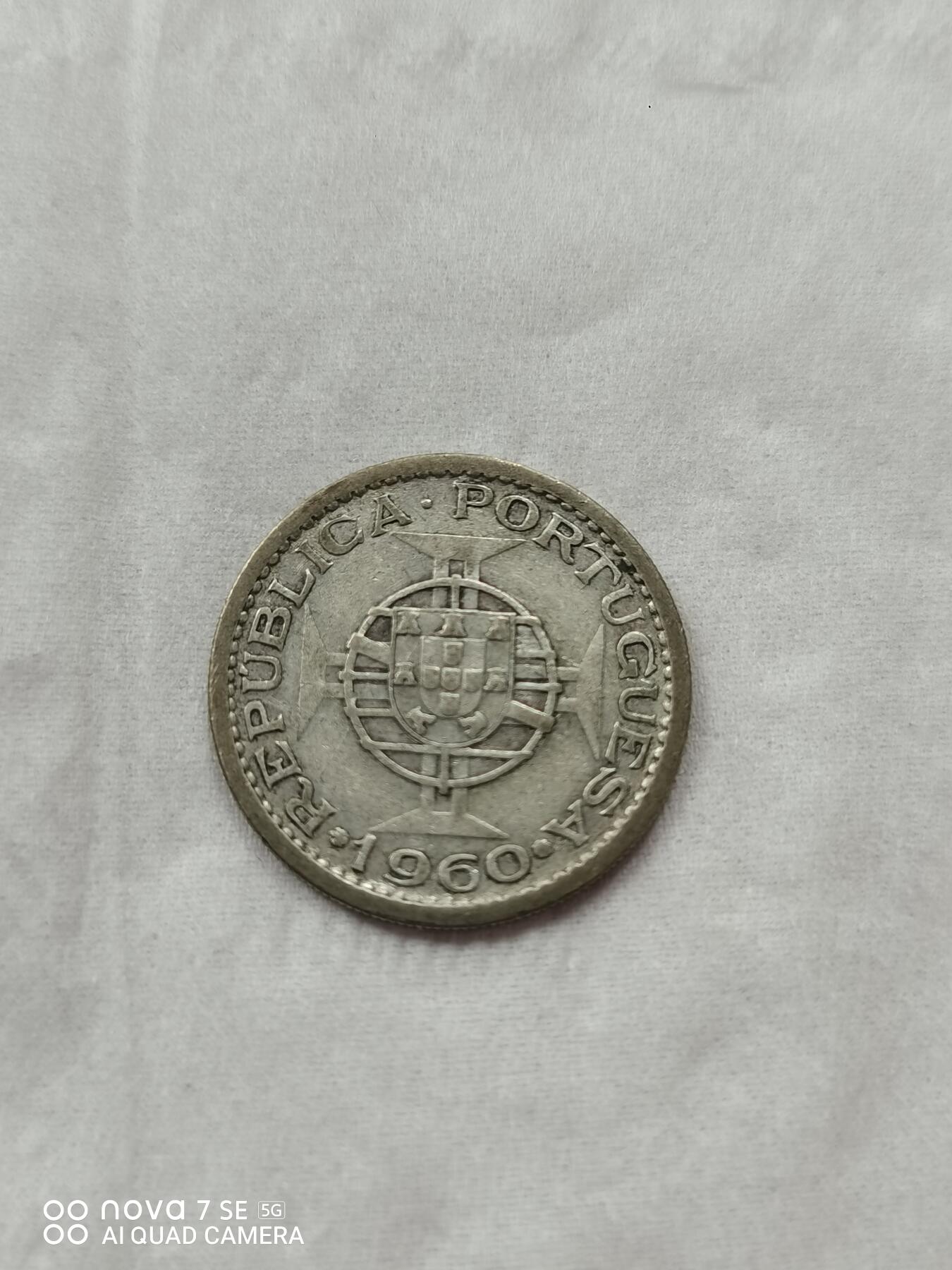 硬币 60年葡属莫桑比克5元