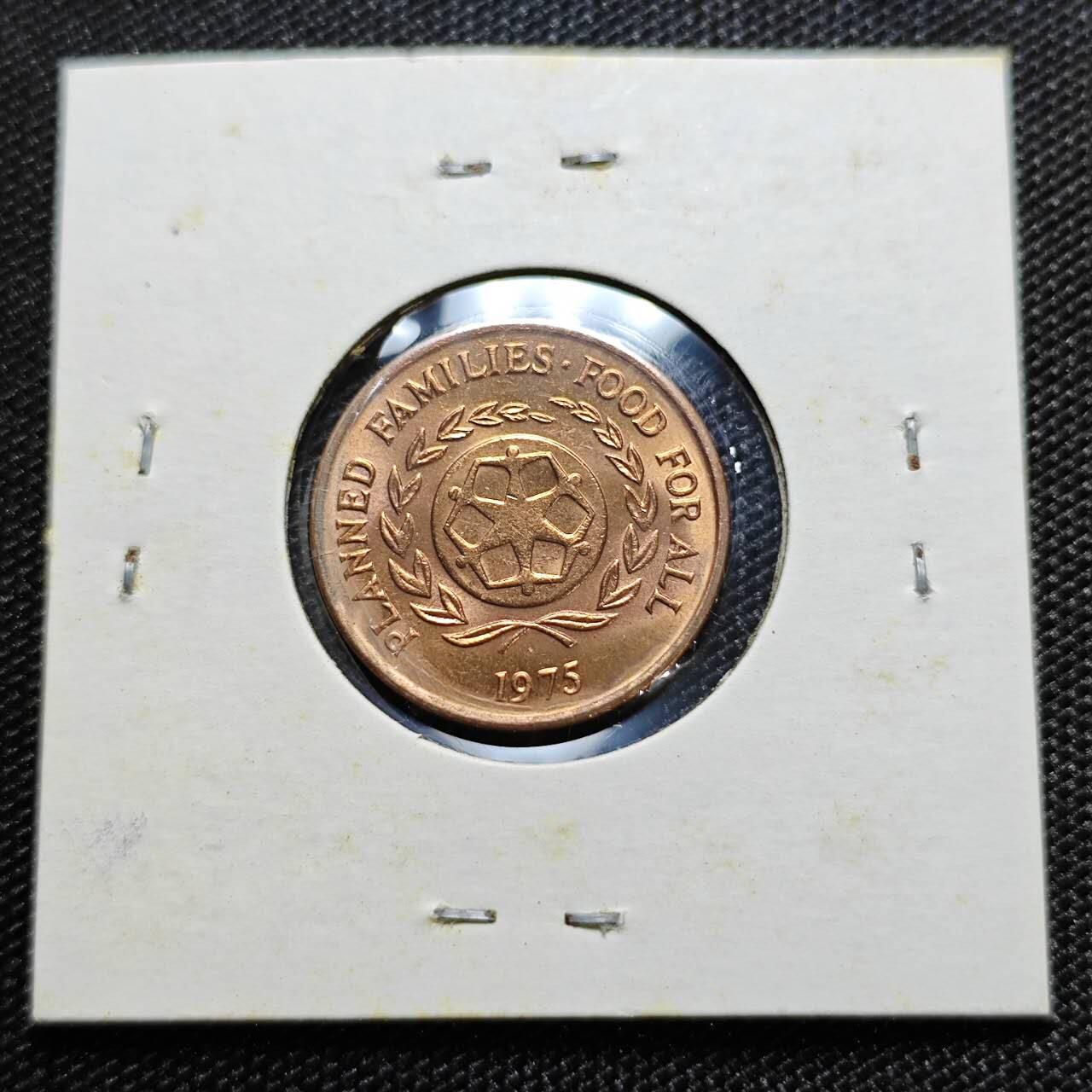 KK钱币收藏小铺 第297期   周末发货 1975汤加2分   好品