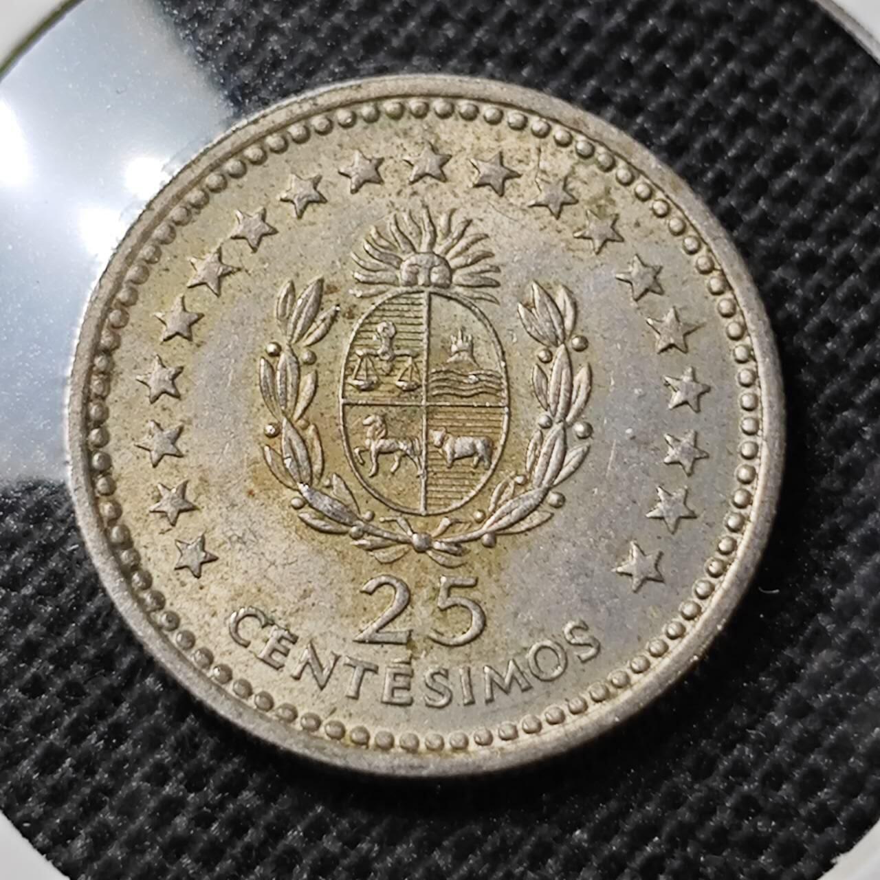 KK钱币收藏小铺 第297期   周末发货 1960乌拉圭25分 