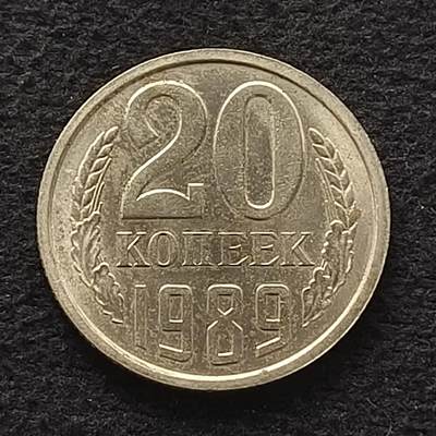 【全场包邮】纯粹捡漏拍435场-持续更新中 - 苏联1989年20戈比