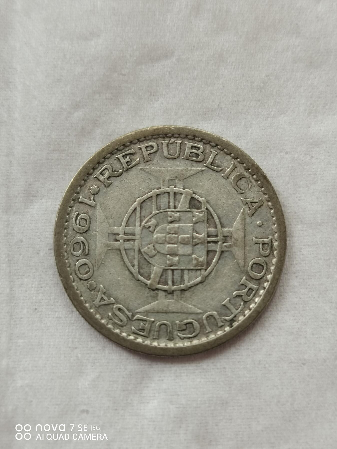 硬币 60年葡属莫桑比克5元