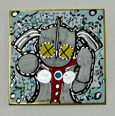 零元拍：歪歪亲笔签名原画色卡，尺寸：12/12厘米，不是复制画哦 - 零元拍：歪歪亲笔签名原画色卡，尺寸：12/12厘米，不是复制画哦