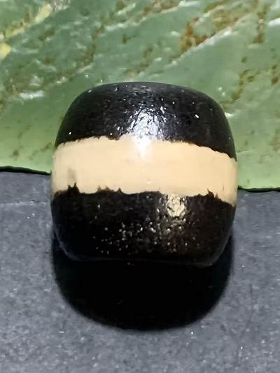 精品藏传一线玛瑙天珠一颗， - 精品藏传一线玛瑙天珠一颗，