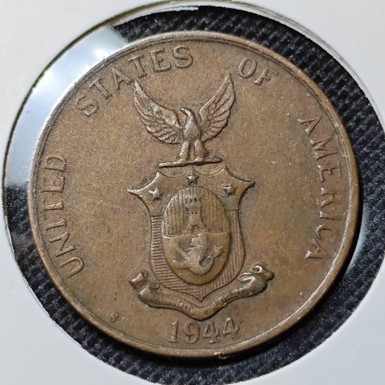 KK钱币收藏小铺 第298期 2月预留时间 周末发货 1944菲律宾1分